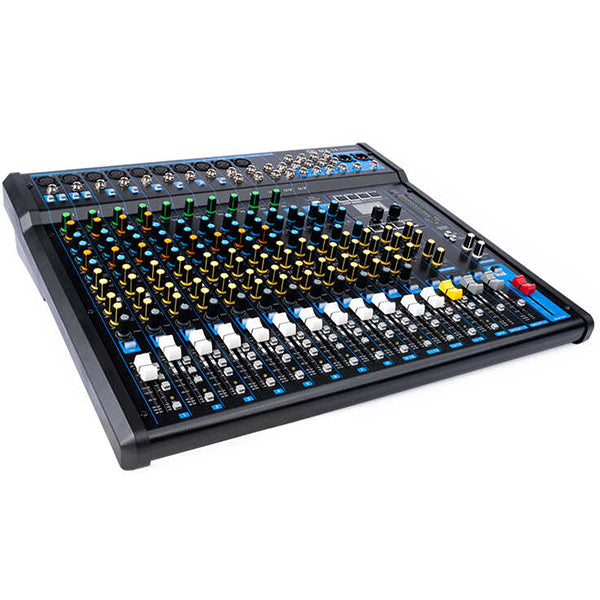Topp Pro MX.16 16 Channel Analog Mixer Console with USB and Bluetooth (MX16)