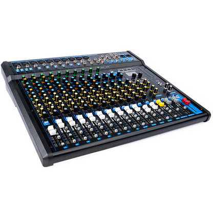 Topp Pro MX.16 16 Channel Analog Mixer Console with USB and Bluetooth (MX16)