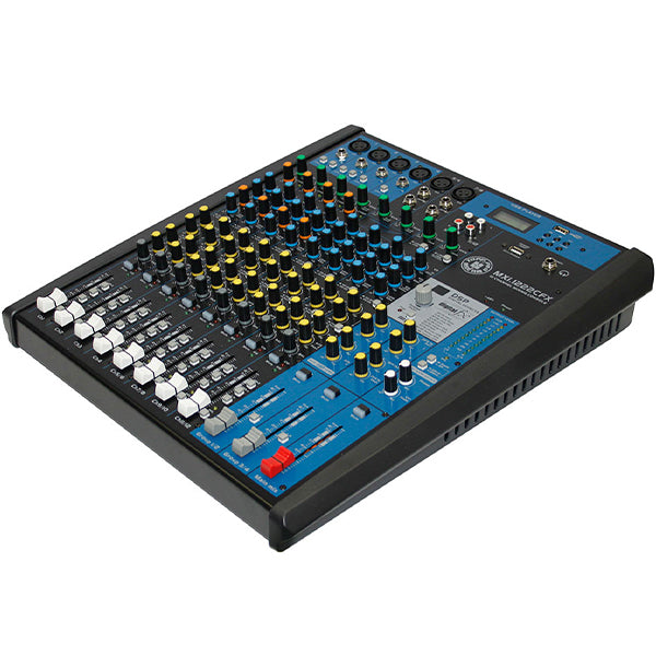 Topp Pro MXi.1222CFX 12 Channel Analog Mixer Built in DSP Effect with 100 Presets (MXi1222CFX)