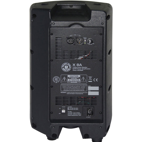 Topp Pro X8A 480 Watts 8 Inch 2 Way Active Loudspeaker with Speaker Stand Package