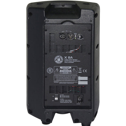 Topp Pro X8A 480 Watts 8 Inch 2 Way Active Loudspeaker with Speaker Stand Package