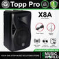 Topp Pro X8A 480 Watts 8 Inch 2 Way Active Loudspeaker with Speaker Stand Package