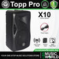Topp Pro X10 240 Watts 10 Inch 2 Way Passive Speaker Cabinet with Speaker Stand Package