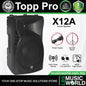 Topp Pro X12A 800 Watts 12 Inch 2 Way Vented Active Speaker with Stand Package