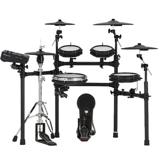 Roland TD513 Digital Electronic V-Drums Kit 5 Series Package with Expandable V51 Module