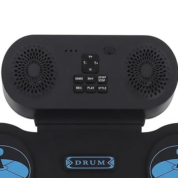 BSL G898 Rechargeable Foldable Roll Up Drum Kit Built In Speaker with Bluetooth