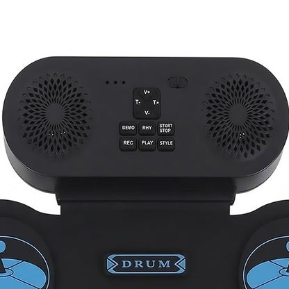 BSL G898 Rechargeable Foldable Roll Up Drum Kit Built In Speaker with Bluetooth