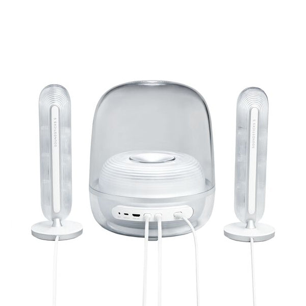 Harman Kardon SoundSticks 5 190 Watt Bluetooth Portable Transparent Speaker System
