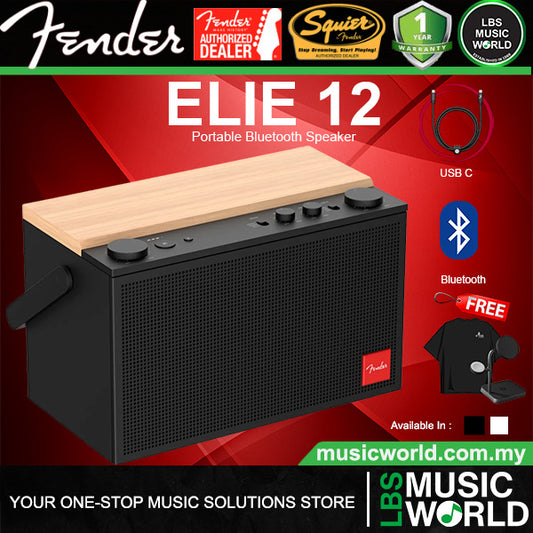 Fender Elie 12 120 Watt 4 Channel Portable Bluetooth Speaker with Built In Battery