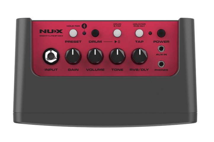 NUX Mighty Lite BT MKII BT 3 Watt Portable Mini Desktop Modelling Guitar Amp Bluetooth Amplifier Speaker