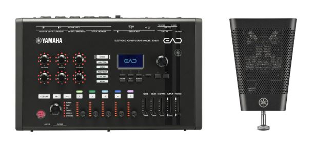 Yamaha EAD50 Electronic Acoustic Drum Module Microphone System with DSU50 Stereo Mic