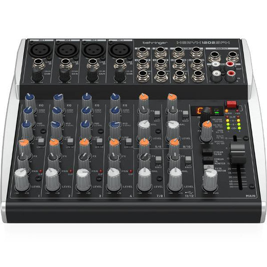Behringer XENYX-1202SFX Analog 12 Input Mixer with Interface and Klark Teknik Effect (XENYX 1202SFX)