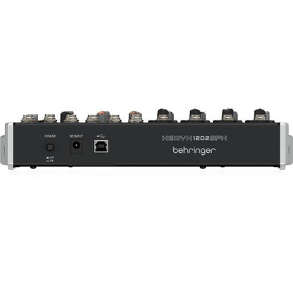Behringer XENYX-1202SFX Analog 12 Input Mixer with Interface and Klark Teknik Effect (XENYX 1202SFX)