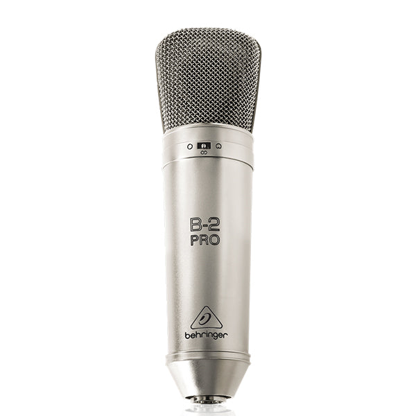 Behringer B-2 PRO Gold Sputtered Large Dual Diaphragm Studio Condenser Microphone Mic (B2 B 2)