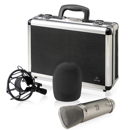 Behringer B-2 PRO Gold Sputtered Large Dual Diaphragm Studio Condenser Microphone Mic (B2 B 2)