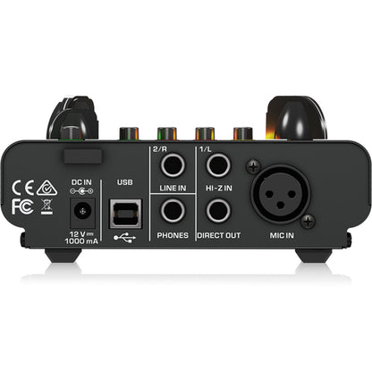 Behringer MIC-500USB Audiophile Vacuum Tube Preamplifier with Preamp Modeling Technology and USB/Audio Interface (MIC500USB MIC500 MIC-500)