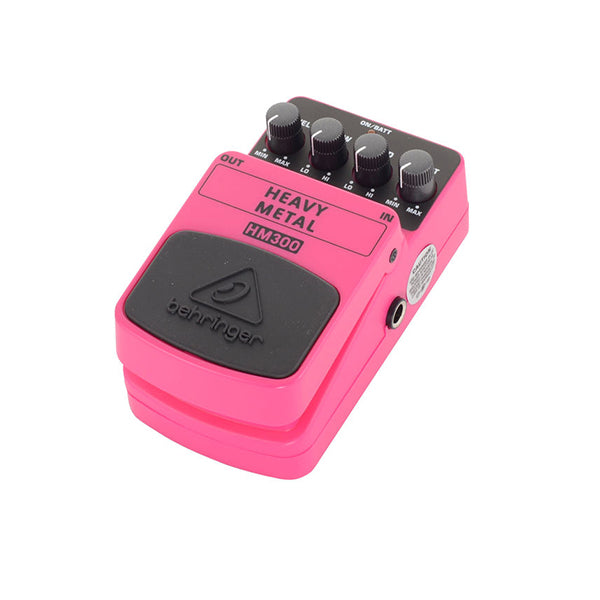 Behringer HM-300 Heavy Metal Distortion Effect Effects Pedal For Guitar (HM300 HM 300)