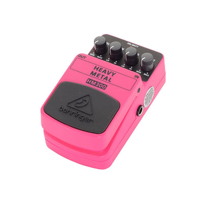 Behringer HM-300 Heavy Metal Distortion Effect Effects Pedal For Guitar (HM300 HM 300)