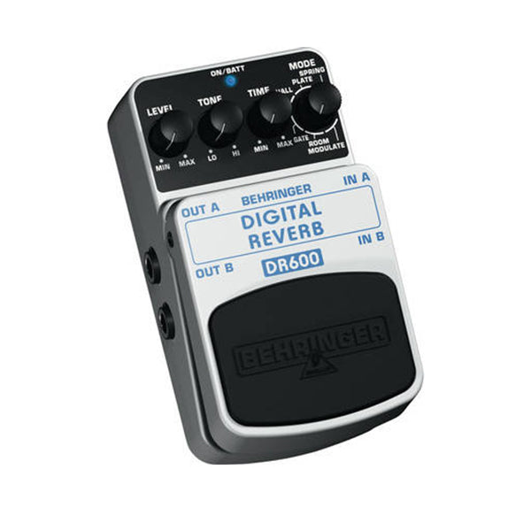Behringer DR-600 Digital Stereo Reverb Effect Effects Pedal (DR600 DR 600)