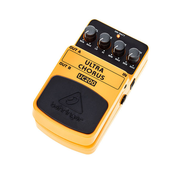 Behringer UC-200 Ultimate Stereo Chorus Effect Effects Pedal For Guitar Bass Keyboard (UC200 UC 200)