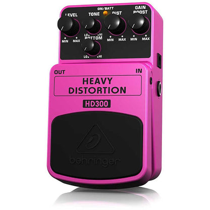 Behringer HD-300 Heavy Distortion Effect Pedal for Guitar (HD300 HD 300)