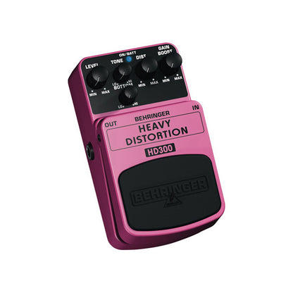 Behringer HD-300 Heavy Distortion Effect Pedal for Guitar (HD300 HD 300)