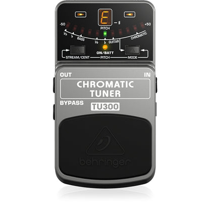 Behringer TU-300 Chromatic Tuner for Guitar Bass (TU300 TU 300)