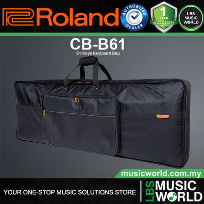 Roland CB-B61 Black Series 61 Keys Keyboard Gig Bag with Shoulder Strap (CBB61)