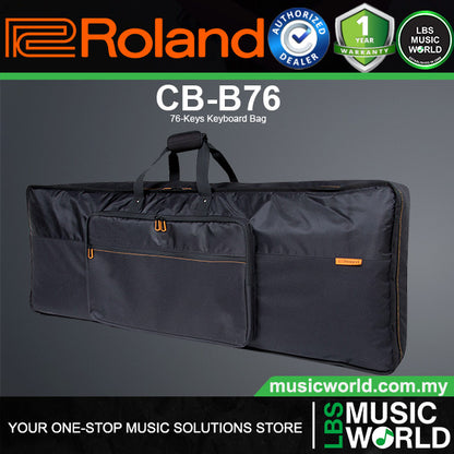 Roland CB-B76 Black Series 76 Keys Keyboard Gig Bag with Shoulder Strap (CBB76)