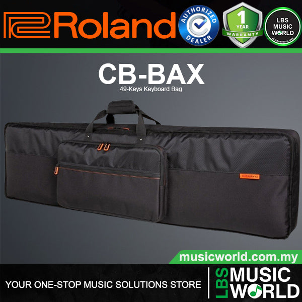 Roland CB-BAX Black Series Soft Keytar Bag for AX-Edge with Backpack Strap (CBBAX)