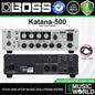 Boss Katana 500 Watt Compact Bass Amplifier Head with Class D Power Amp (KTN-500B-HD)
