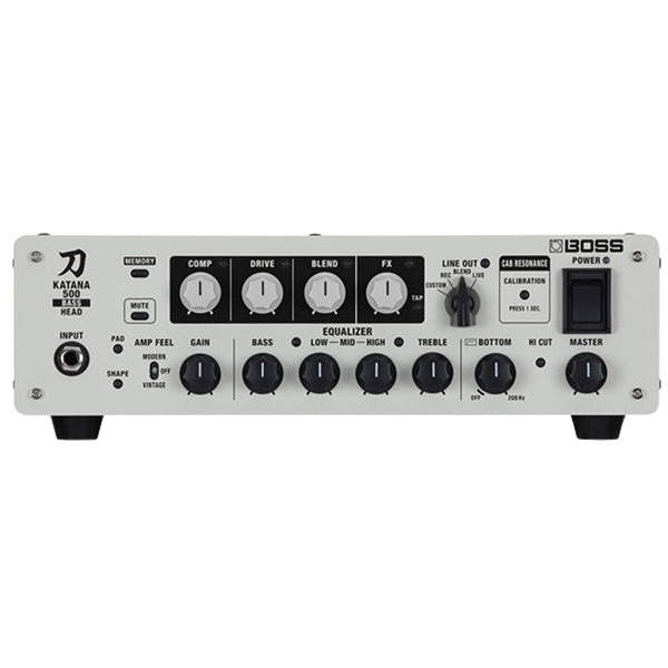 Boss Katana 500 Watt Compact Bass Amplifier Head with Class D Power Amp (KTN-500B-HD)