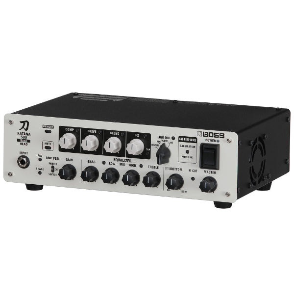 Boss Katana 500 Watt Compact Bass Amplifier Head with Class D Power Amp (KTN-500B-HD)