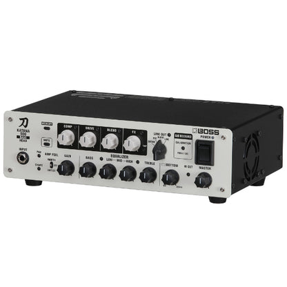Boss Katana 500 Watt Compact Bass Amplifier Head with Class D Power Amp (KTN-500B-HD)