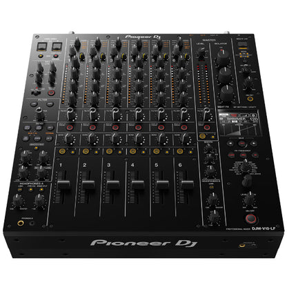Pioneer DJ DJM-V10-LF 6 Channel Professional Long Fader Precision Mixer (DJMV10LF)