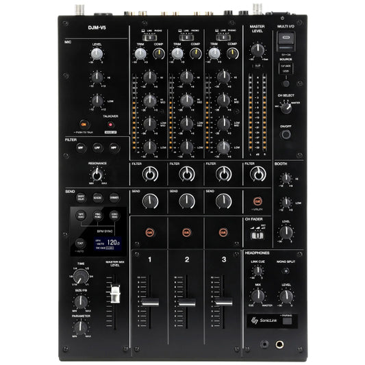 Pioneer DJ DJM-V5 3 Channel Professional Digital Mixer with Built in Sonic Link (DJMV5)