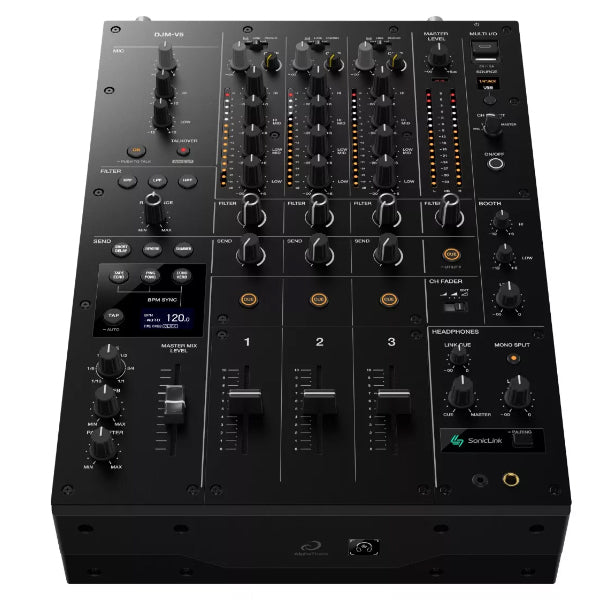Pioneer DJ DJM-V5 3 Channel Professional Digital Mixer with Built in Sonic Link (DJMV5)