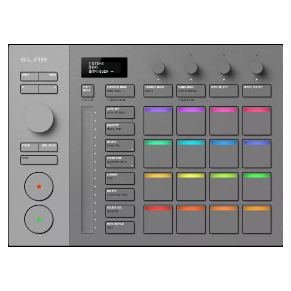 Pioneer DJ SLAB Portable MIDI Controller Pad for Serato Studio Sample and DJ Pro (DJSLAB)