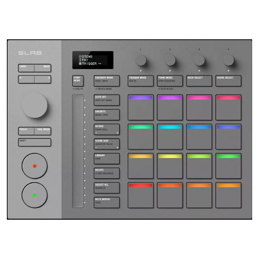 Pioneer DJ SLAB Portable MIDI Controller Pad for Serato Studio Sample and DJ Pro (DJSLAB)
