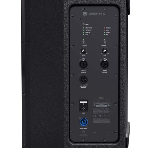 LD Systems Stinger 10 A G3 10 Inch 2 Way Bass Reflex PA Loudspeaker (LDEB102AG3)