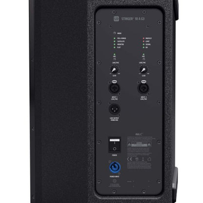 LD Systems Stinger 10 A G3 10 Inch 2 Way Bass Reflex PA Loudspeaker (LDEB102AG3)