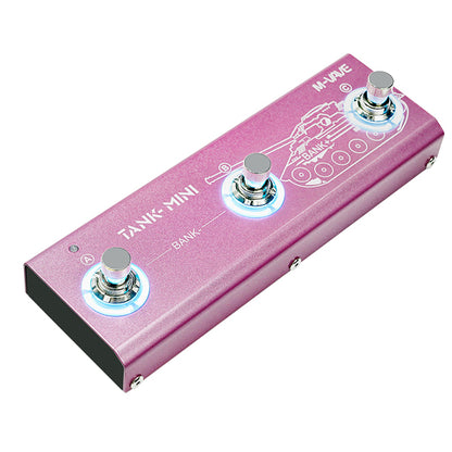 M-VAVE Tank Series Portable Multi Effect Pedal with Built In Battery and Bluetooth (Tank G Tank B Tank Mini)