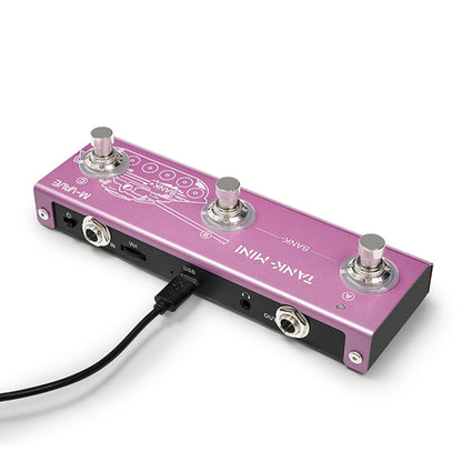 M-VAVE Tank Series Portable Multi Effect Pedal with Built In Battery and Bluetooth (Tank G Tank B Tank Mini)