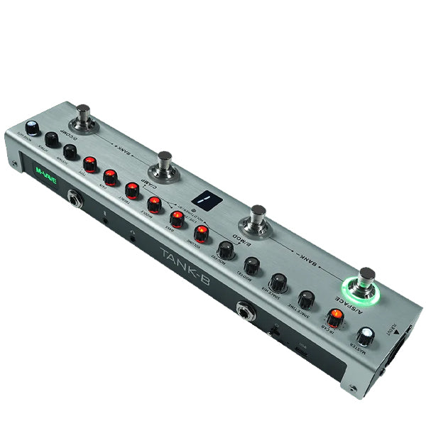 M-VAVE Tank Series Portable Multi Effect Pedal with Built In Battery and Bluetooth (Tank G Tank B Tank Mini)
