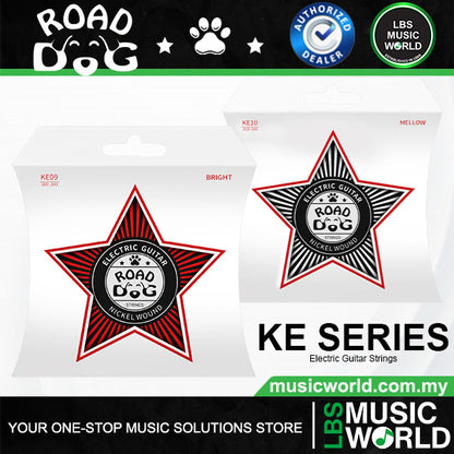 ROAD DOG KE Series Coated Nickel Plated Electric Guitar String (KE09 KE10)