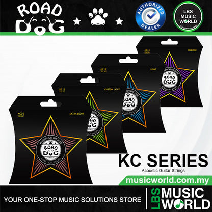 ROAD DOG KC Series Phosphor Bronze Acoustic Guitar String (KC10 KC11 KC12 KC13)