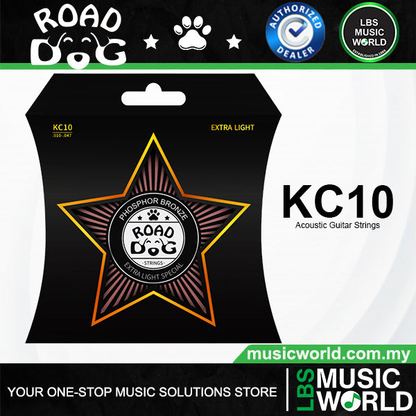ROAD DOG KC Series Phosphor Bronze Acoustic Guitar String (KC10 KC11 KC12 KC13)