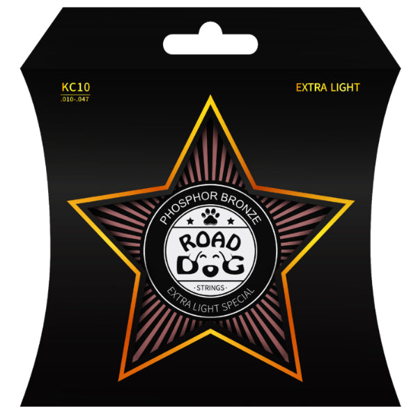 ROAD DOG KC Series Phosphor Bronze Acoustic Guitar String (KC10 KC11 KC12 KC13)