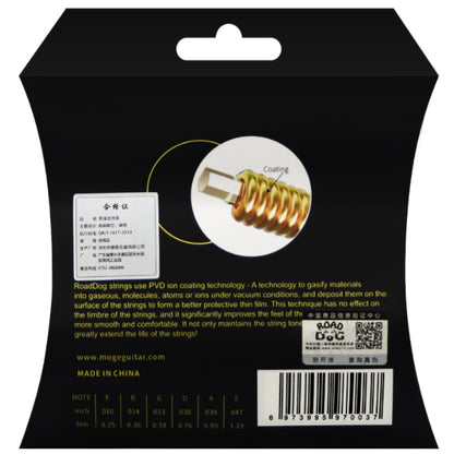 ROAD DOG KC Series Phosphor Bronze Acoustic Guitar String (KC10 KC11 KC12 KC13)