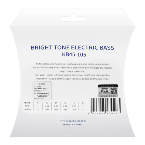 ROAD DOG KB45-105 4 String Nickel Plated Wire Winding Bass String [45-105]